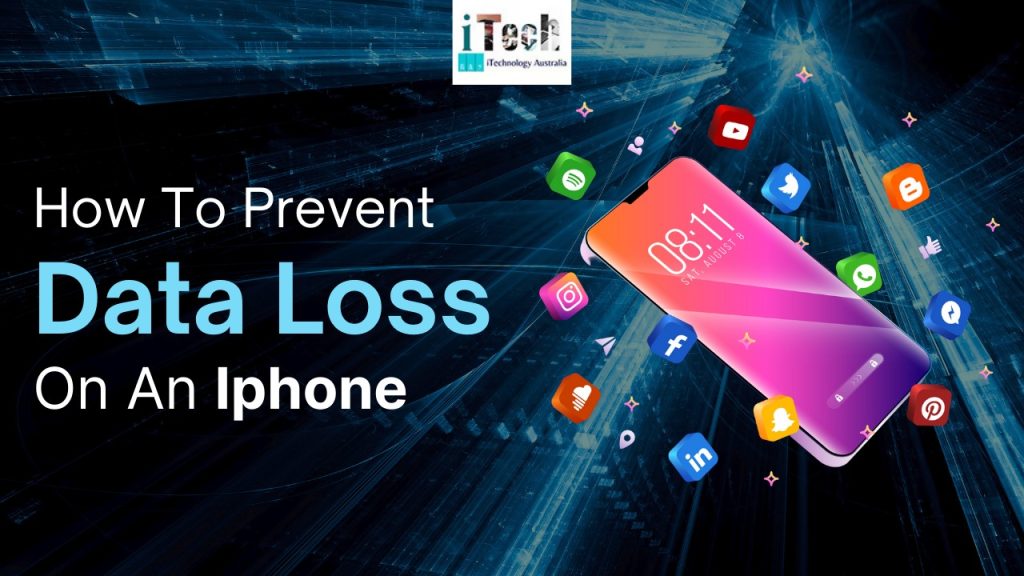 prevent data loss on an iPhone