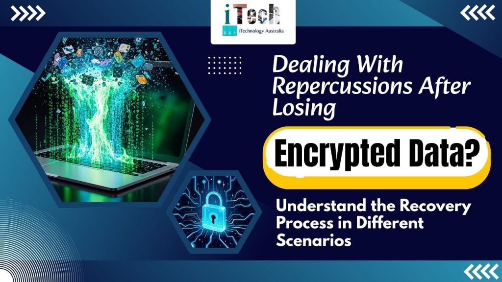 This image describes the different scenarios for data recovery process.