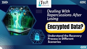 This image describes the different scenarios for data recovery process.